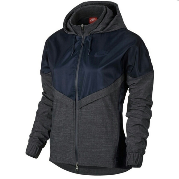 Nike Bonded Windrunner Zip Up Hoodie Jacket - Picture 4 of 5